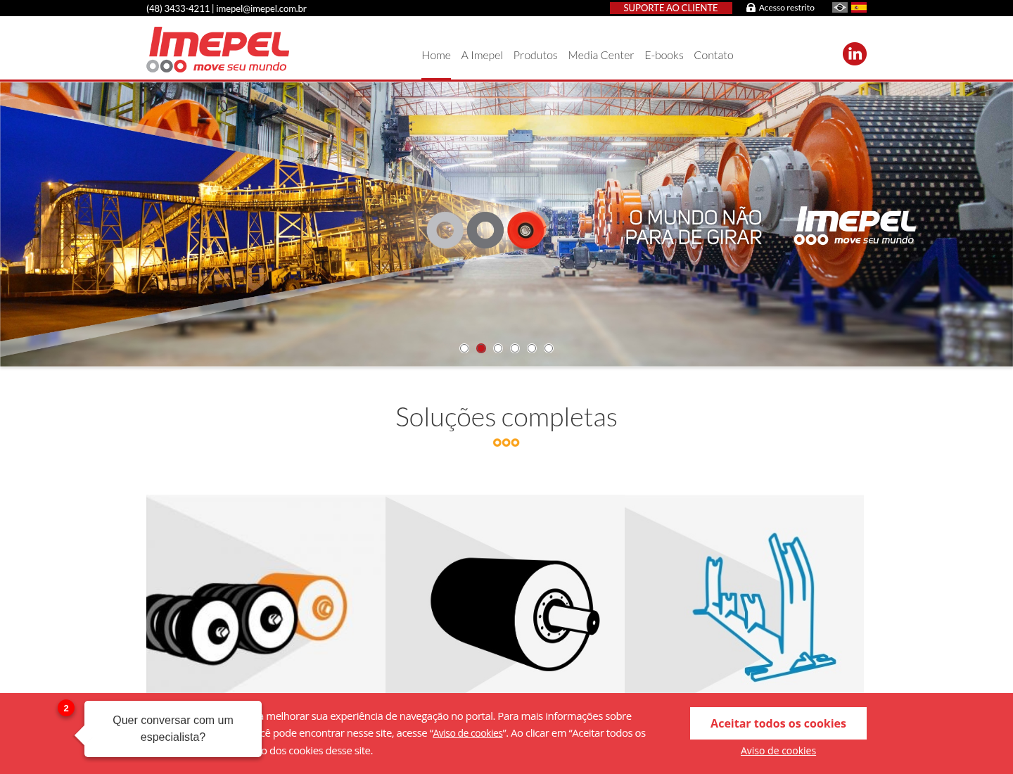 Site da Imepel